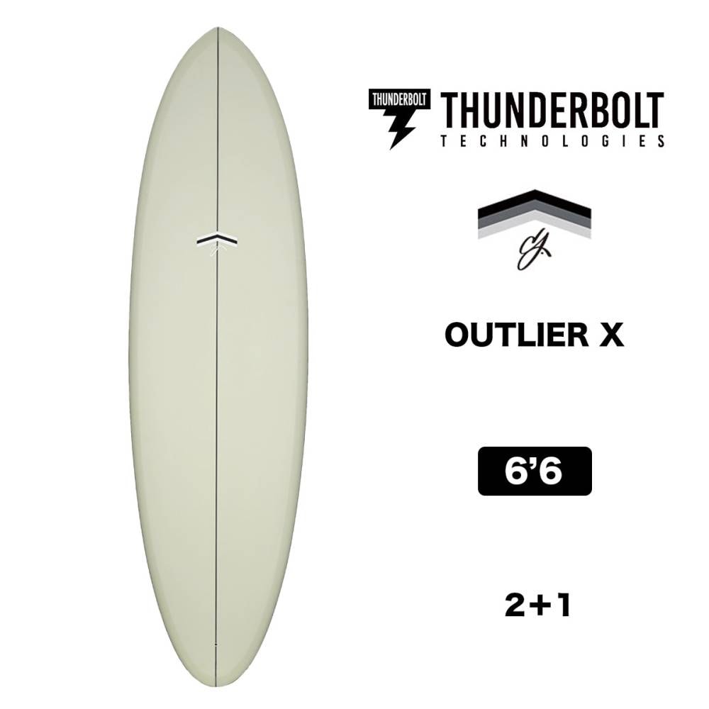 ܥ ƥΥ ߥåɥ󥰥  CJͥ륽 ȥ饤 X 6.6 ե 2+1 ܥ եܡ THUNDERBOLT TECHNOLOGIES | CJ OUTLIER X VOLAN 6'6 (JACK)