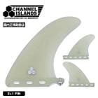  Channel Islands Surfboards | CI MID 2+1 FIN 6.5 SET side 3.6 / 4.0��1100021F0002��