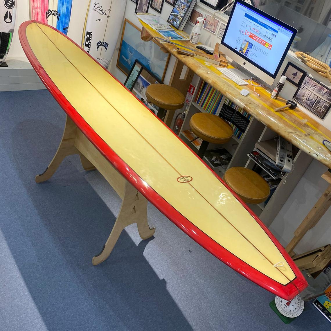 【isao】ベルジー　VELZY　クラシック　サーフボードサイン入り極美品 中古ボード サーフボード USED SURFBOARD【used414】VELZY Surfboards