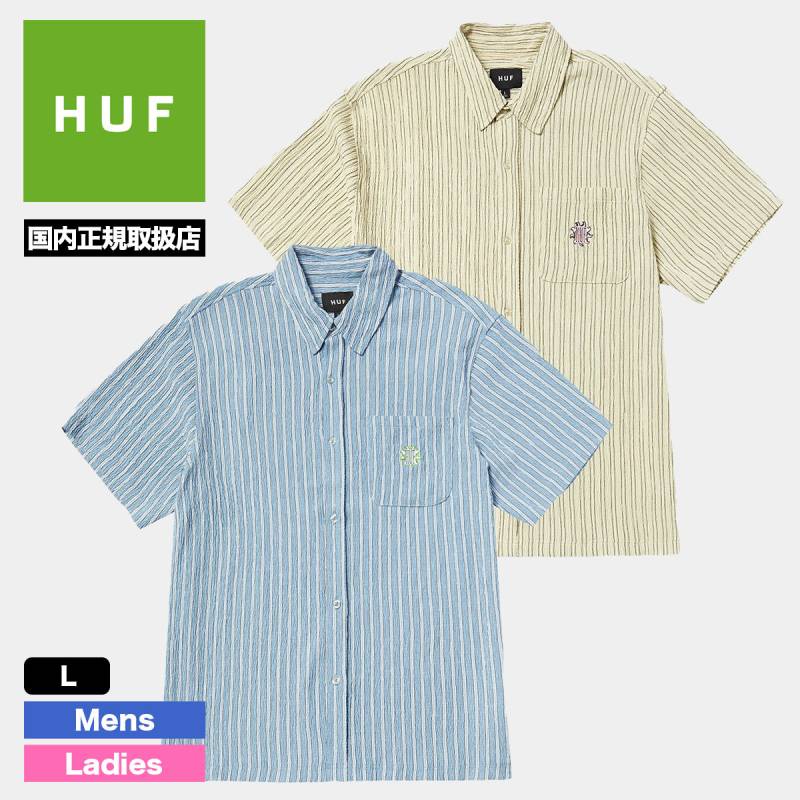 HUF 半袖シャツ 【値下げ交渉可】 楽天市場】【セール 20％OFF】 HUF ハフ 半袖シャツ 開襟シャツ