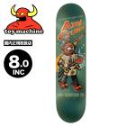 �ȥ��ޥ����� �������ȥܡ��� �����ܡ� �ǥå� 8.0inc ���꡼�� ���ܥå� �������ȥǥå� �͵��֥��� Toy Machine Skateboard | AXEL ROBOT��BRDTMAC44��