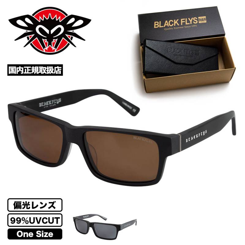 BLACK FLYS ブラックフライ サングラス UV CUT ウェリントン
