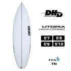 DHD ショートボード ブラック/ホワイト DHD 新品サーフボード | 新品・中古サーフボード販売のボード屋