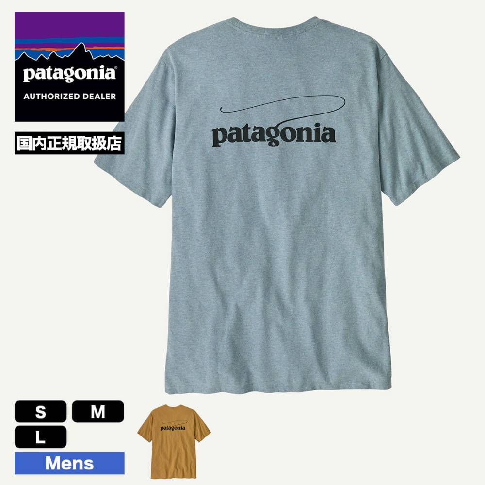 ��4/12(��)�ޤǡ�Patagonia�Υ��ƥå����ץ쥼��ȡ� ��30%OFF �������Patagonia | Men's Casting Logo Responsibili-Tee��37811��  