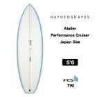 إǥ󥷥ץ եܡ ȥꥨ ѥեޥ󥹥롼 ֥롼⥹ 5.6 硼ȥܡ ѥ  fcs2 TRI ե ͵ ǥ Haydenshapes surfboards | Atelier Performance Cruiser 5'6 Japan Size Blue Moss PU