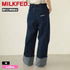 ߥ륯ե ǥ ǥ˥ѥ 磻 륢å ä  ǥ M ͵֥ MILKFED. | ROLL UP DENIM103253031003