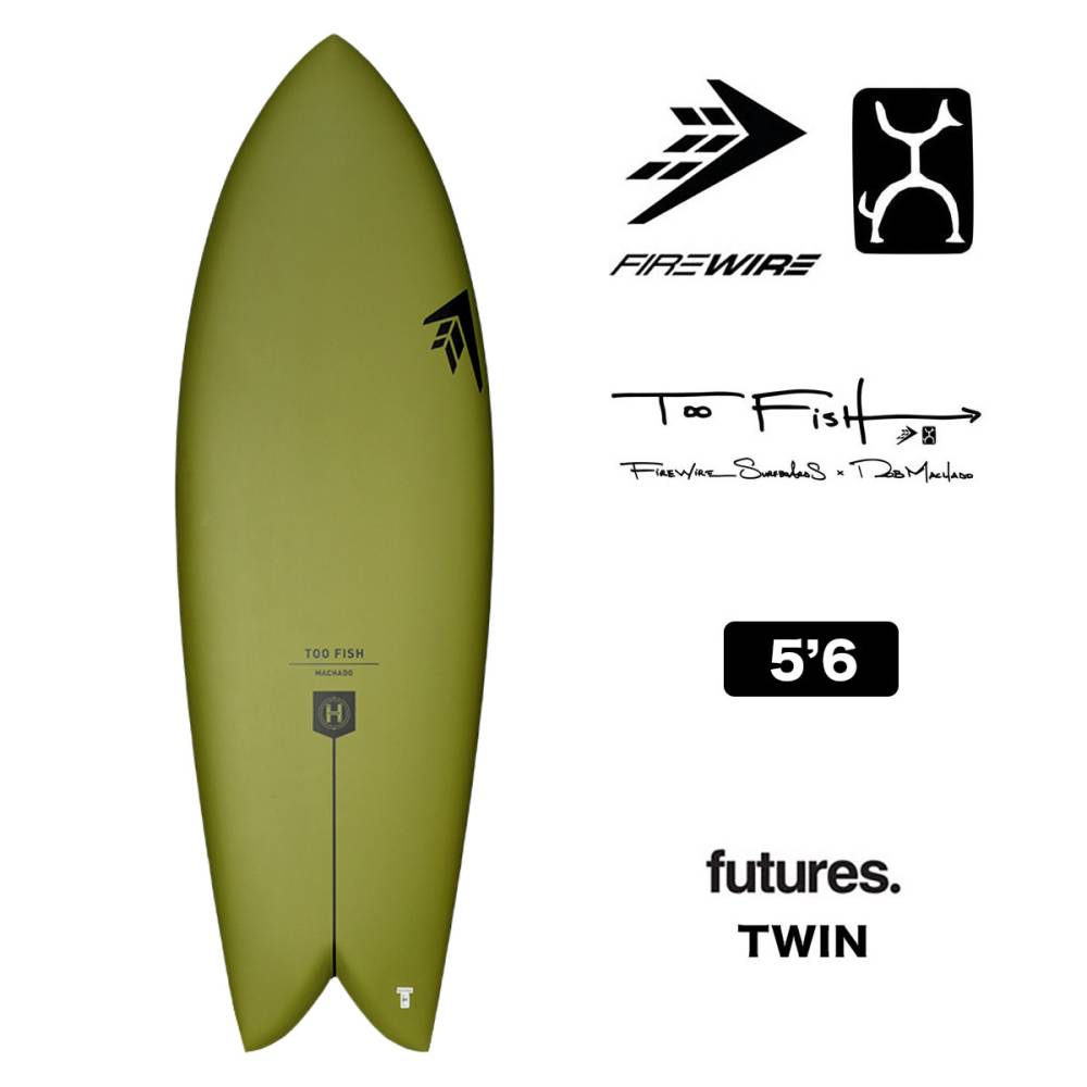 ե䡼磻䡼 եܡ ȥեå 硼ȥܡ 5.6 ĥե ֥ޥ futures ե ꡼ 谷Ź ͵ǥ Firewire Surfboards | Too Fish OLIVE 5'6EPS