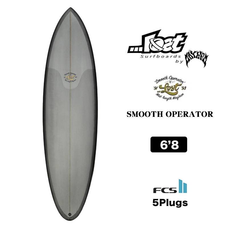 Lost Smooth Operator 6.6ファンボード　ブルー Used 6'6