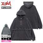 å ǥ å ѡ Υå С 2 S M ȥ꡼ȿ͵֥ X-GIRL 2025  | FADED SWEAT ANORAK PARKA105253012007