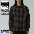 եޡ  Ĺµ ȥåץ å M L ե ȥɥ ȥ꡼ ͵ ֥ FORMER  | VIVIAN CHECK SHIRTFSH-25309