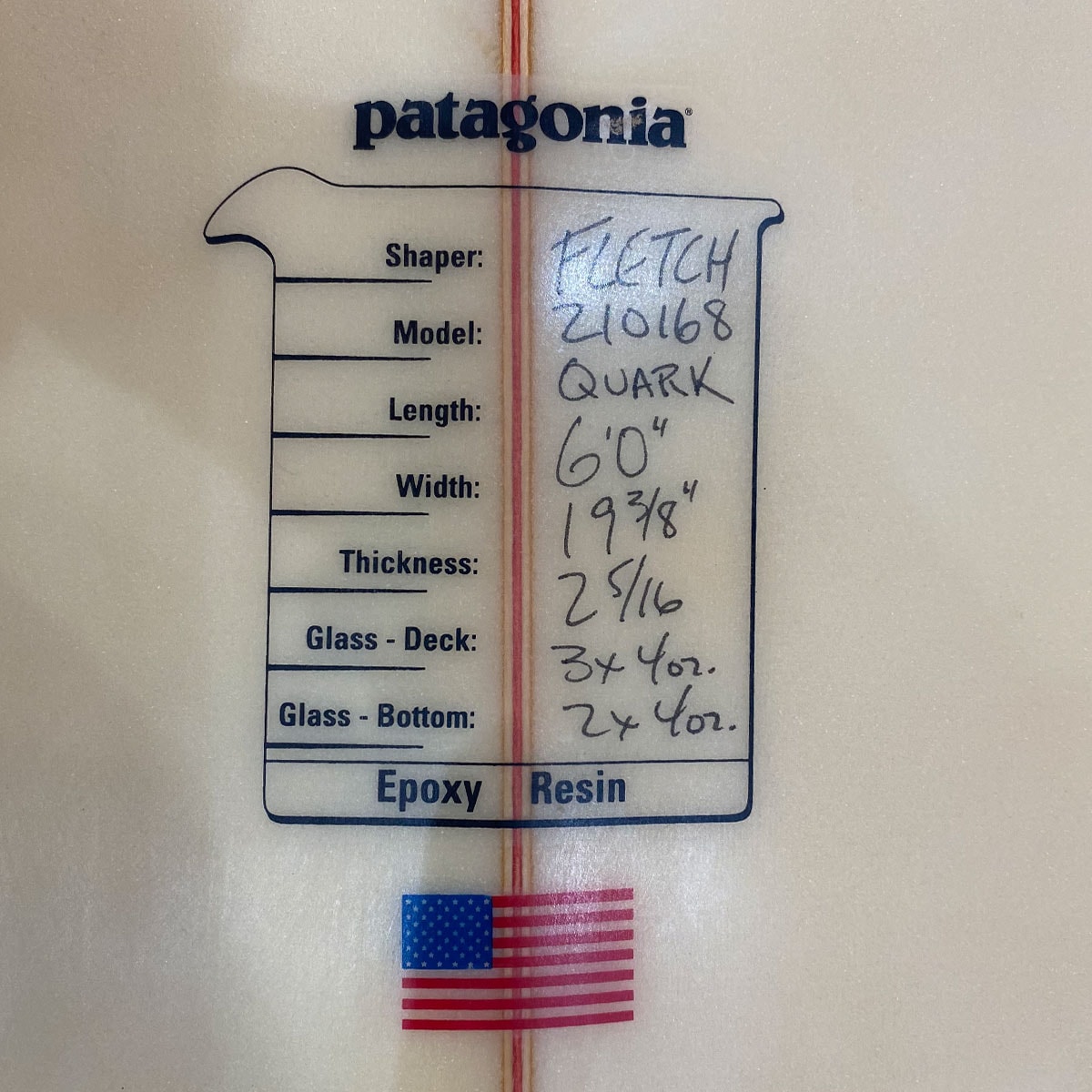 中古ボード サーフボード USED SURFBOARD 【used439】Patagonia