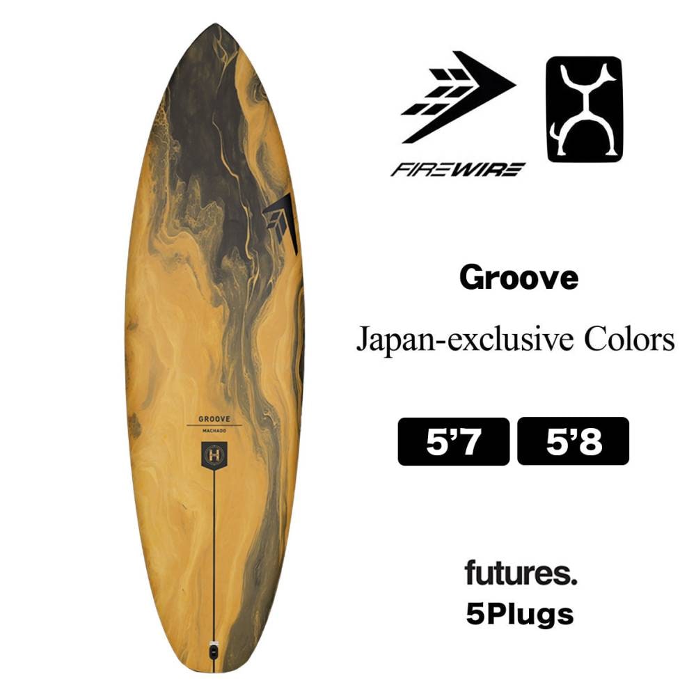 ե䡼磻䡼 եܡ 롼 ܸꥫ顼 硼ȥܡ ե 5.7 5.8  ޥ futures ͵ǥ 2025 谷Ź Firewire Surfboards | Groove japan exclusive Color Rob Machado 5'7 5'8EPS
