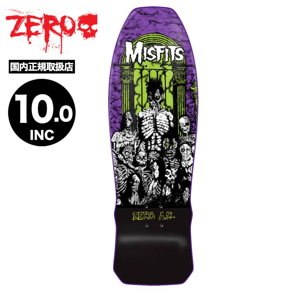 ZERO ���� �������ȥܡ��� �����ܡ� �ǥå� 10.0 inch ZERO��MISFITS ����ܥǥå� �������ȥǥå� �͵��֥��� ZERO | MISFITS EARTH AD 89��ZE-60122��