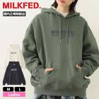 ߥ륯ե ǥ ѡ å ա   3 M L ͵֥ MILKFED.  | STENCIL LOGO WIDE SWEAT HOODIE103253012006