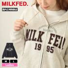 �ڿ��ե�����ۥߥ륯�ե��� ��ǥ����� ���åץѡ����� �������å� �ա��� ���� ��� ��2�� M L �͵��֥��� MILKFED. ���� | COLLEGE PATCH ZIP UP��103253012009��