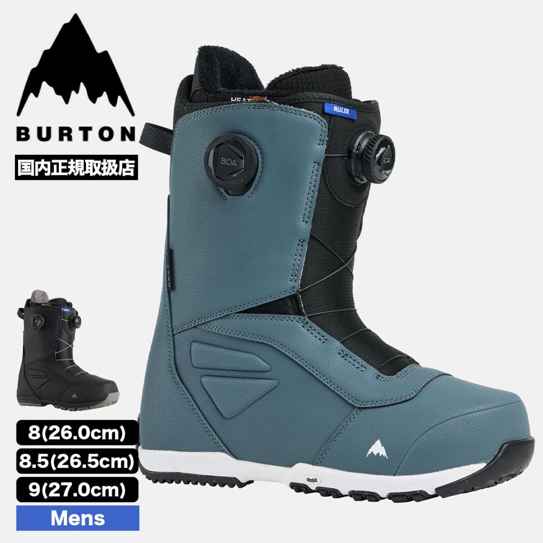 メンズ Burton ルーラー BOA® ワイド スノーボードブーツ26.5cm BURTON バートン スノーボードブーツ メンズ ルーラー BOA