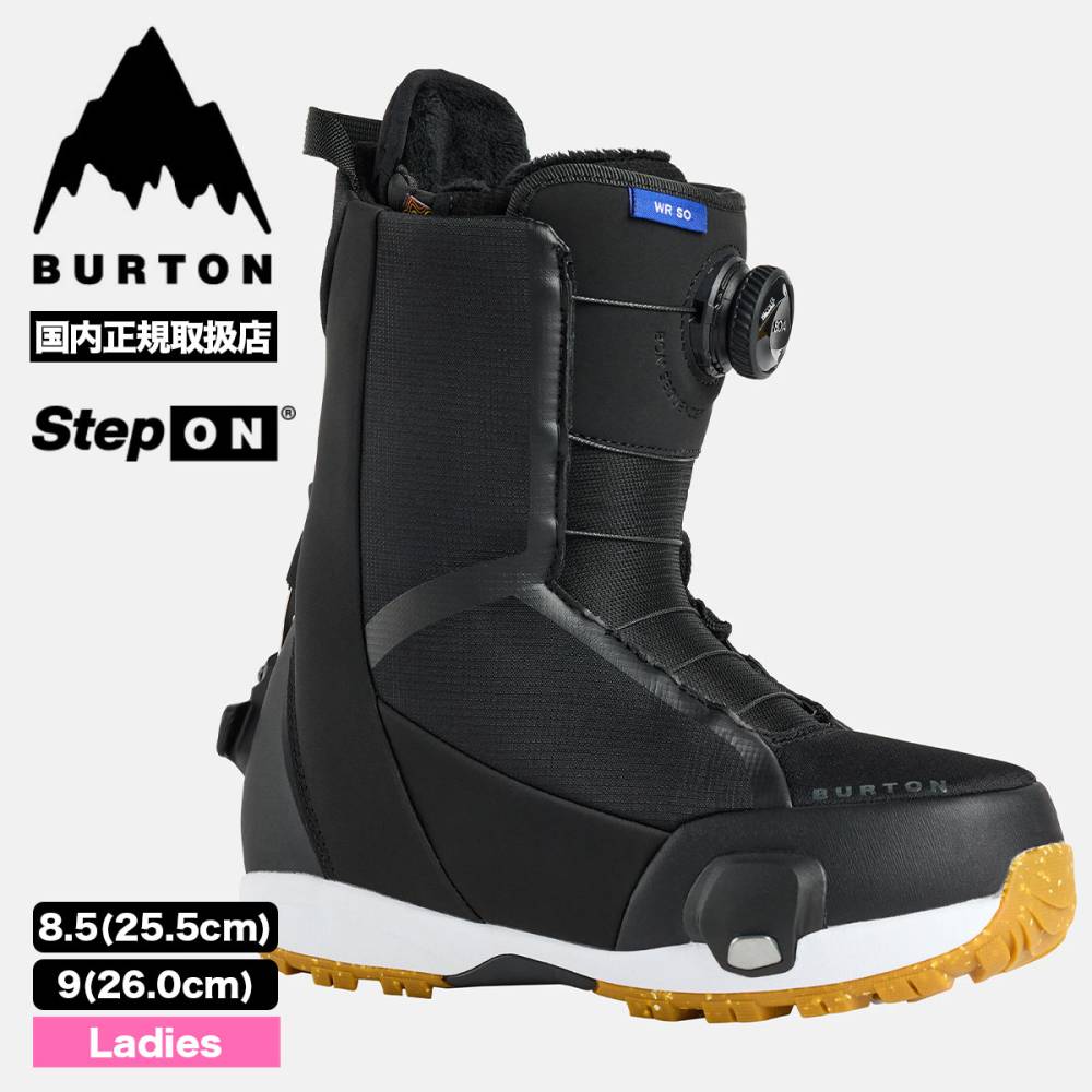 BURTON Сȥ Ρܡɥ֡ ƥåץ ֥ 磻  ǥ 25.5 26.0cm Υܡ ͵ ֥  | WAVERANGE STEP ONW26JP-302981