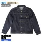 FIVE BROTHER ե֥֥饶 ǥ˥ॸ㥱å  ǥ ǥ˥ M L XL ͵֥   2025 | DENIM JACKET152590