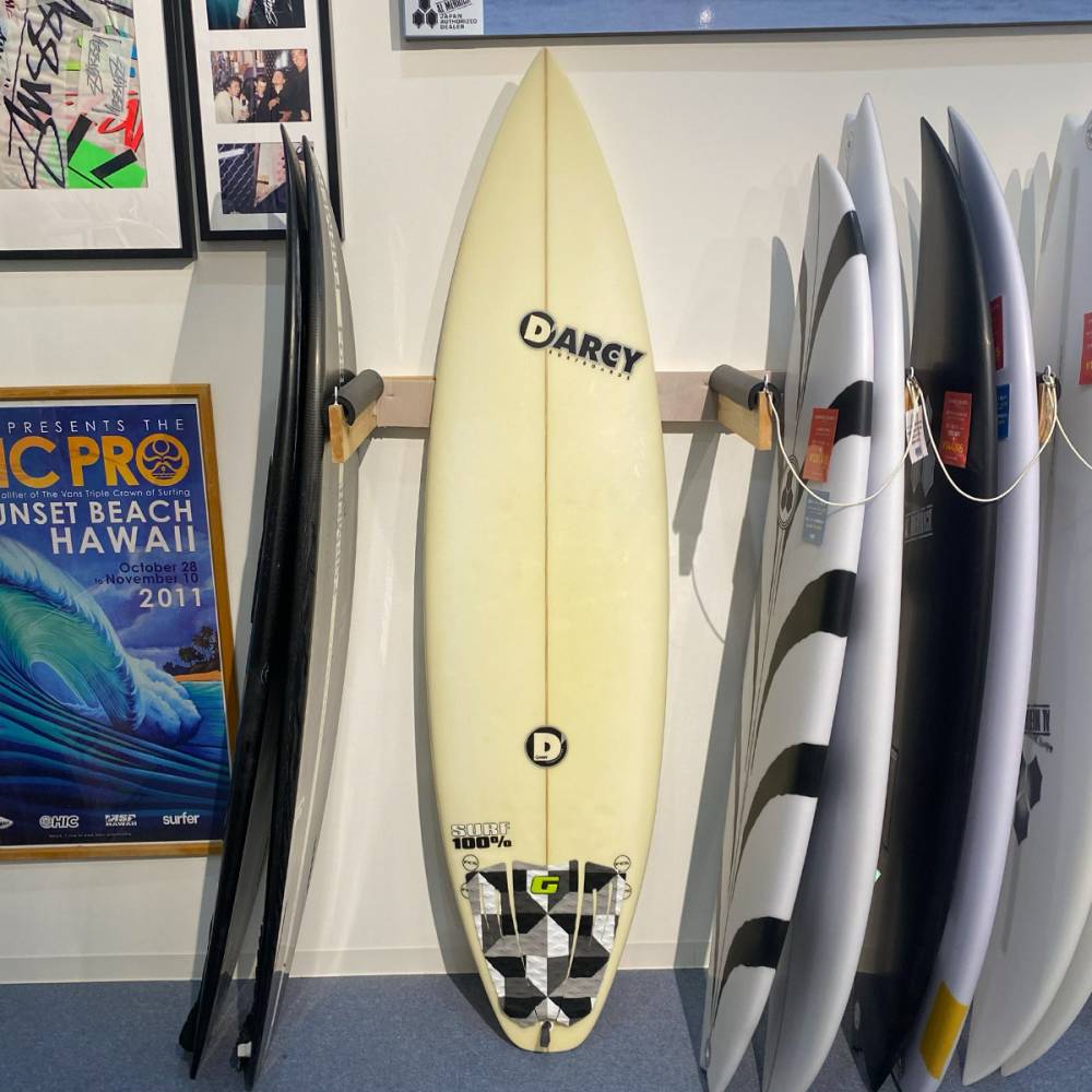 ��ťܡ��� �����եܡ��� USED SURFBOARD ��used453��DARCY SURFBOARD �������� �����եܡ��� ASHER MODEL ���å��㡼 ��ǥ� �����եܡ��� 6'0 x 18 1/4 x 2 3/16 �����ե��� (JACK������������)  