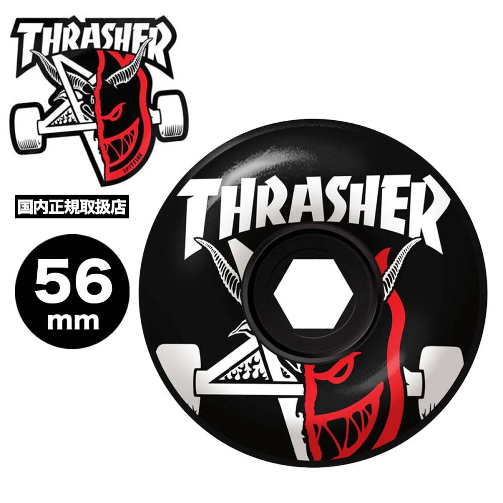 SPITFIRE WHEELS �� THRASHER | THRASH&BURN 80HD CLASSIC FULL 56mm��2041009656��
