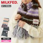 ��30%OFF ������ۥߥ륯�ե��� �ޥե顼 ���ȡ��� ���ȥ饤�� �ե�� ��3�� �̶� �̳� �ץ쥼��� �͵��֥��� MILKFED. ���� | STRIPED FRINGE STOLE��103254054002��