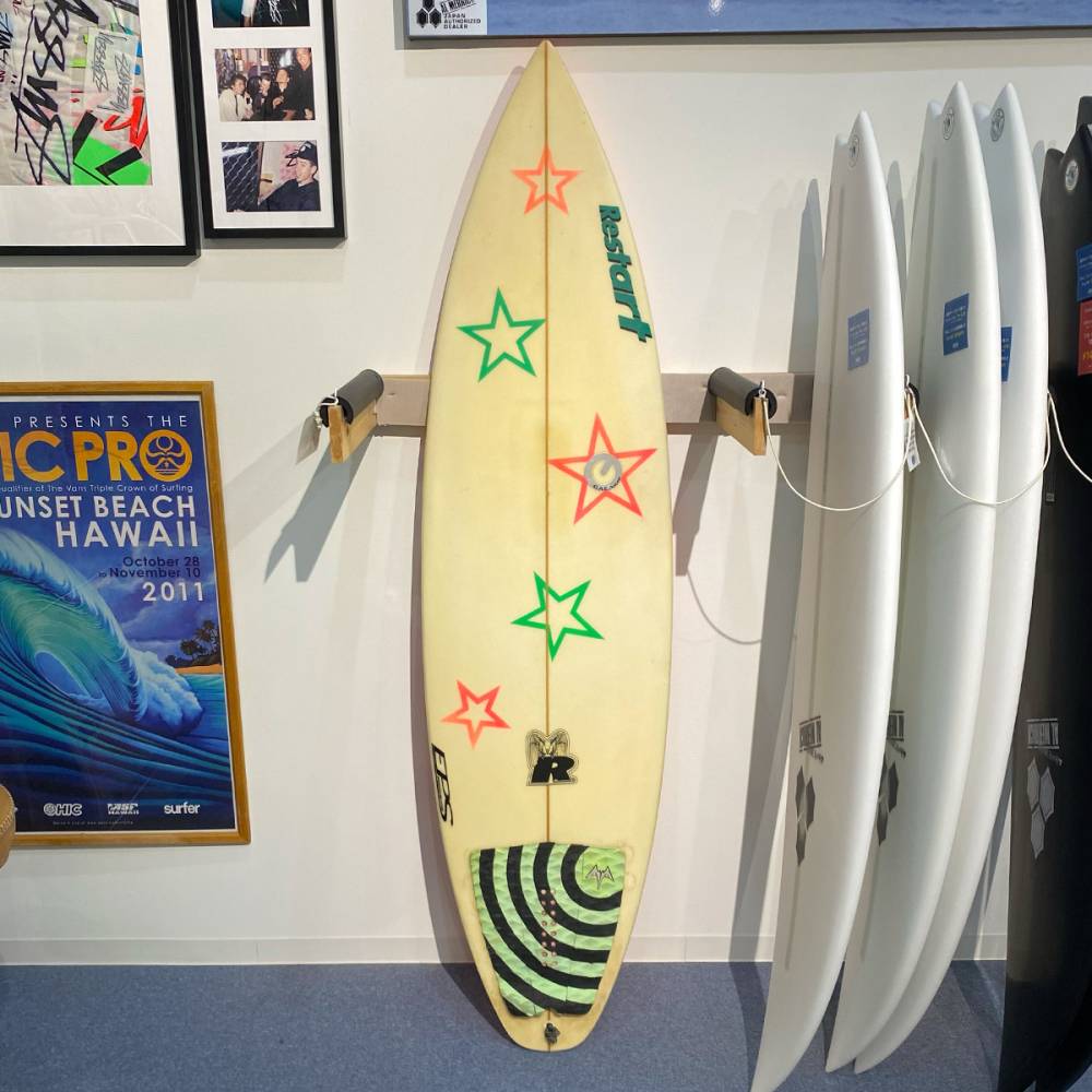 ťܡ եܡ USED SURFBOARD s2303Restart Surfboards ꥹ եܡ 6'1 x 48 x 5.7 ե (JACK)  