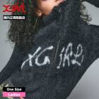 ��30%OFF ���ꥢ��󥹥�����ۥ��å��������� �ե른�å� ���㥮���˥å� ���㥬���ɥ˥å� �֥�å� ���� ���ȥ꡼�ȿ͵��֥��� X-GIRL ���� 2025 ���� | LOGO JACQUARD ZIP UP SHAGGY KNIT TOP��105254015014��