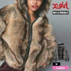 ��30%OFF ���ꥢ��󥹥�����ۥ��å��������� �ե������ե������㥱�å� �ա��� ��2�� M ���ȥ꡼�ȿ͵��֥��� X-GIRL ���� 2025 ���� | LOGO PATCHED FAUX FUR HOODED JACKET��105254021005��