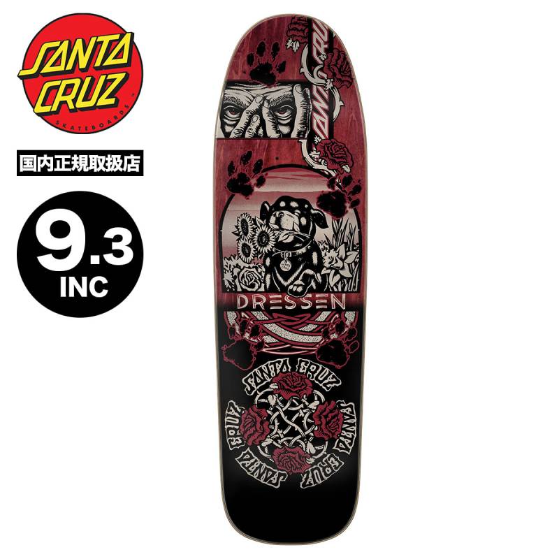 SANTA CRUZ SKATEBOARDS | DRESSEN EVO 9.3 inc【11117466-161413】