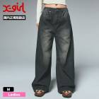 ���å��������� ��ǥ����� �ǥ˥� �Х����ѥ�� �磻�� �ܥȥ� �����ѥå� �֥�å� M ���ȥ꡼�ȿ͵��֥��� X-GIRL ���� 2025 �����105254031007��