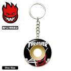 ���ԥåȥե����� ����å��㡼 ����� �������� �����ۥ����  �������ȥܡ��� �����ܡ� �͵� SPITFIRE WHEELS | Spitfire x Thrasher Keychain��46436��