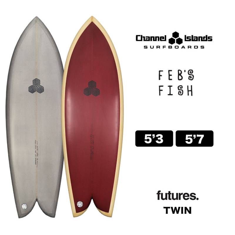 チャネルアイランズ フェブズフィッシュ サーフボード フィッシュ