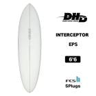 DHD �����եܡ��� ���󥿡����ץ��� EPS 6.6 �ߥåɥ�󥰥� �ե���ܡ��� �����ϥ�ɥ졼�ǥ����� FCS2 5�ץ饰 ���ꥢ �ǥ����������ǥ��� �͵� DHD SURFBOARDS | INTERCEPTOR EPS 6'6��EPS��