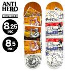 ANTIHERO SKATEBOARDS | POSTAL PRO SERIES PFANNER / DAAN ART TODD FRANCEIS 8.25 / 8.5inc��10020ZZ047PF00��
