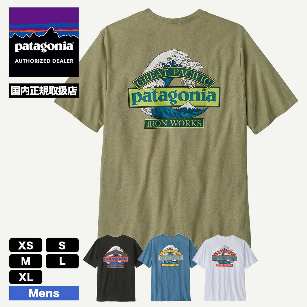 ��20%OFF ���ꥢ��󥹥������ Patagonia  | Men's Great Waves Responsibili-Tee��37873��