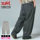 X-girl | PIGMENT DYED SCRIPT LOGO SWEATPANTS��105261031001��