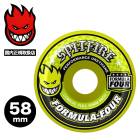 SPITFIRE WHEELS | Conical Full Yellow F4 99D 58mm��2111037658��