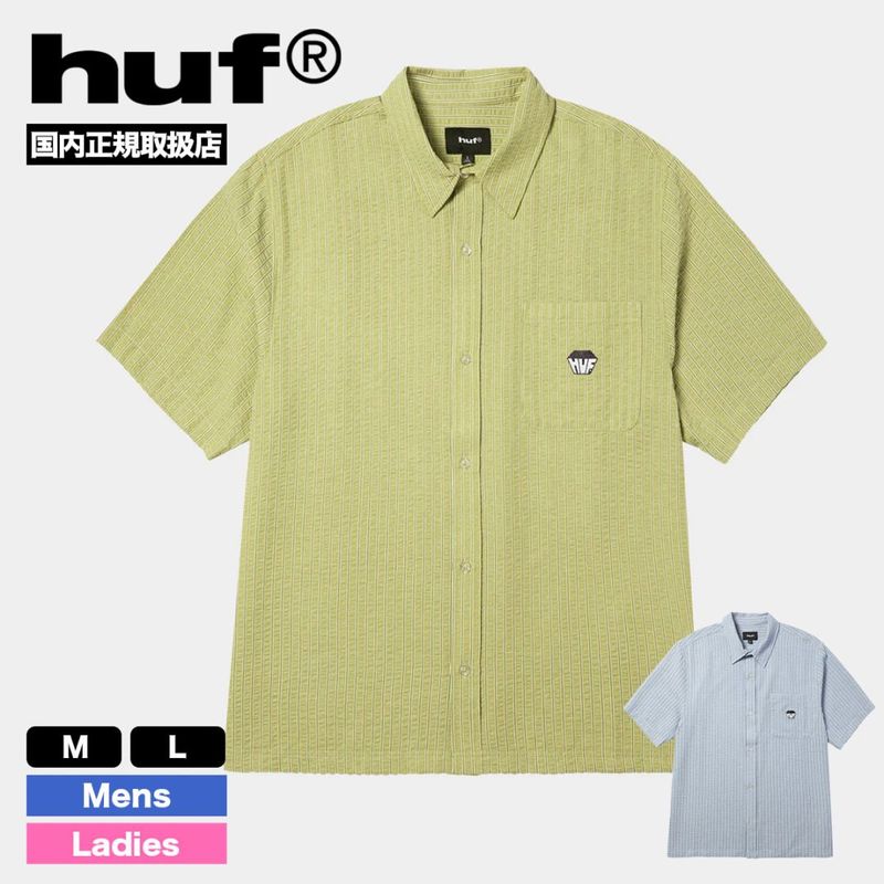 HUF  | BIG BLOCK STRIPED SHIRT��BU00268��