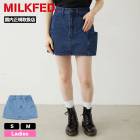 MILKFED. | PANELED POCKET DENIM MINI SKIRT��103262032002��