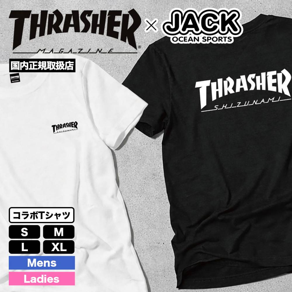 JACK OCEAN SPORTS | THRASHER��SHIZUNAMI S/S TEE��TH96604��
