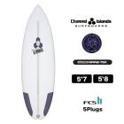 Channel Islands surfboards | THE SOLUTION SPINE-TEK FCS2 5'7 5'8