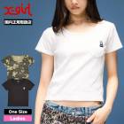 X-GIRL  | FACE LABEL S/S BABY TEE��105262013002��