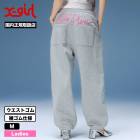 X-GIRL  | SCRIPT LOGO SWEATPANTS��105262031018��