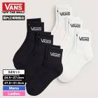 VANS | Classic Half Crew Socks 3-Pack��VN000QBWBLK / VN000QBWWHT��