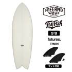 FREE AND WAVE | FLAT FISH 5'8��FW0057�ۡ�PU��