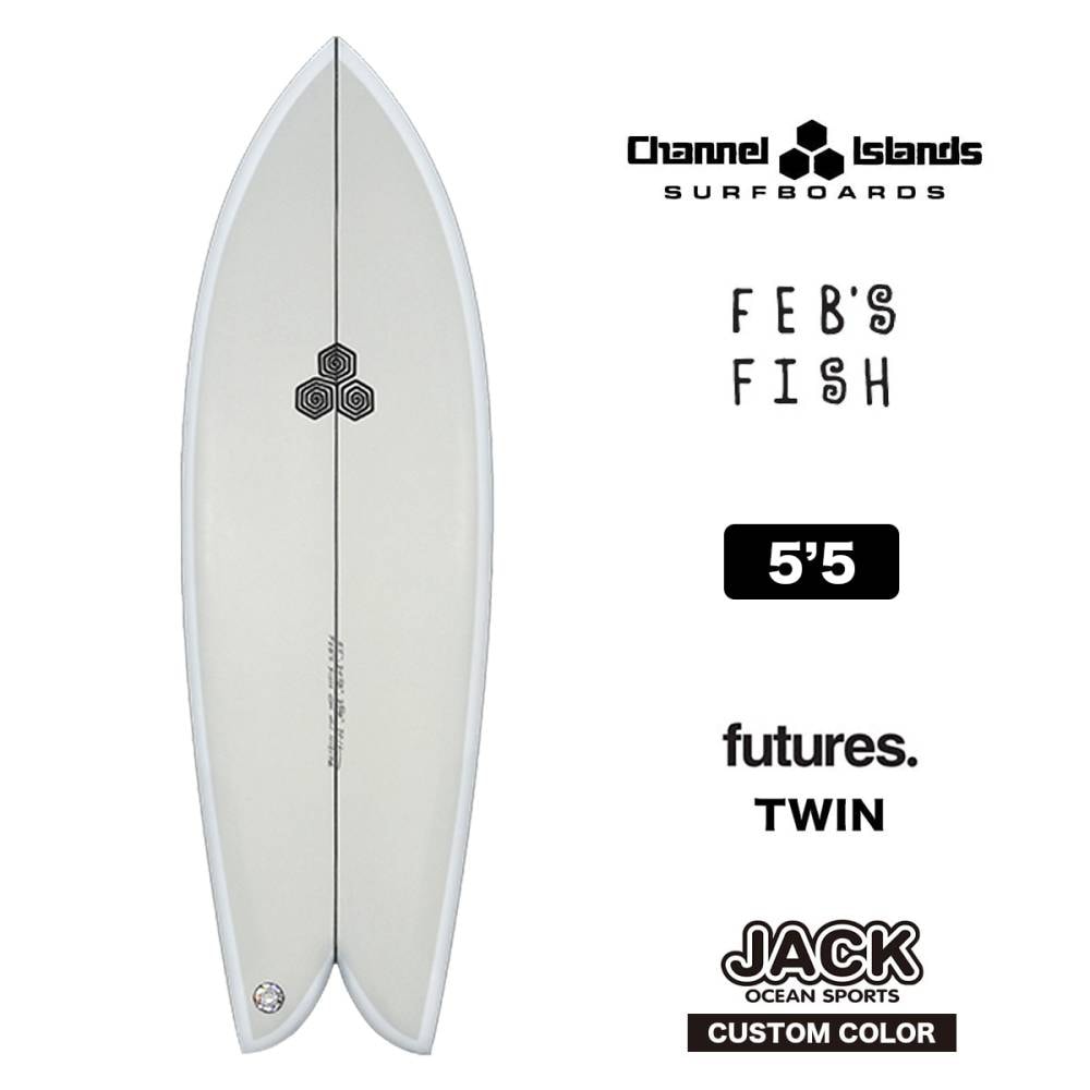 Channel Islands surfboards | FEB��S FISH JACK ORIGINAL COLOR 5'5