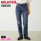 MILKFED. | REPAIR DETAIL DENIM PANTS��103263031002��