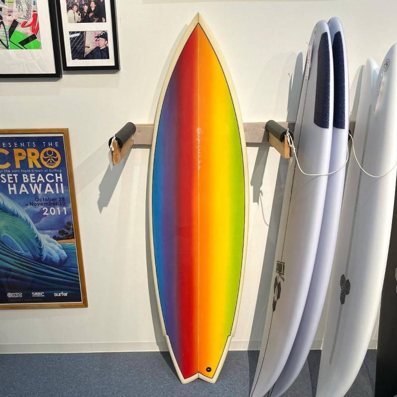 中古サーフボード Dick Van Straalen TWIN FIN 5'9 ディック・ヴァン