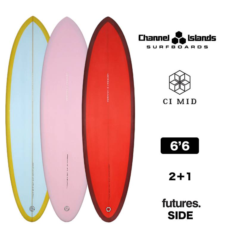 CHANNEL ISLANDS CI Mid PU 6'6 37.8L チャンネルアイランズ シーアイ