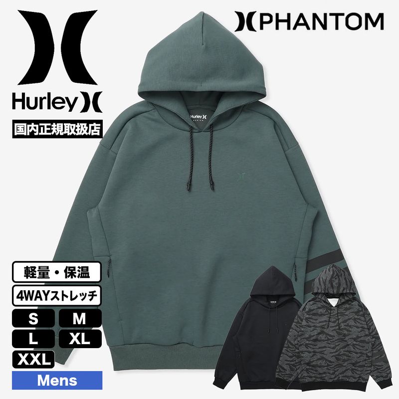 HURLEY  |  PHANTOM SWEAT BLOCK PARTY OVERSIZED HOODIE��MUFF262006��